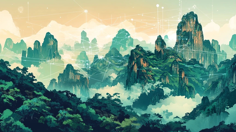 科技与自然融合