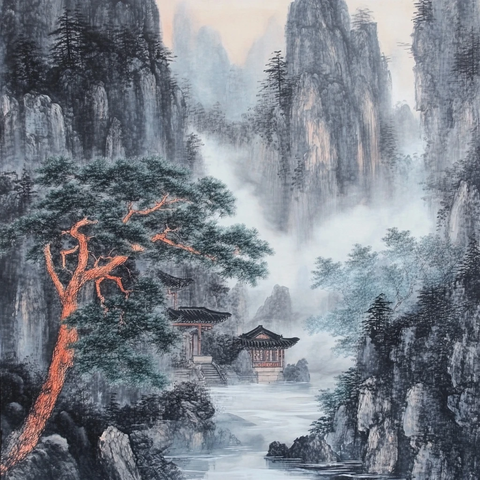 山水画