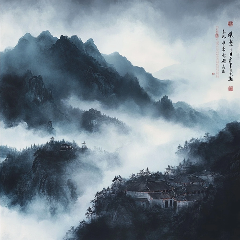 悟空闭目凝神参悟天地