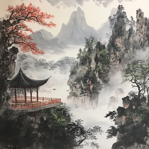 山水画风格