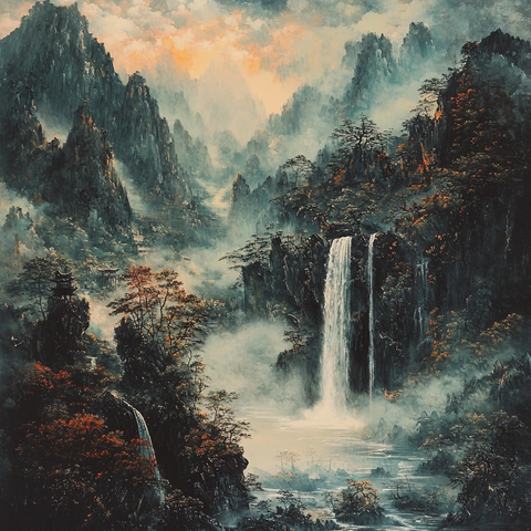 山水画