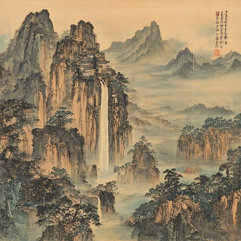 山水画