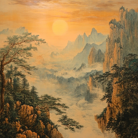 山水画