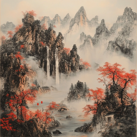 山水画