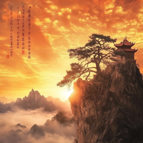 孙悟空金盔金甲红袍抱拳