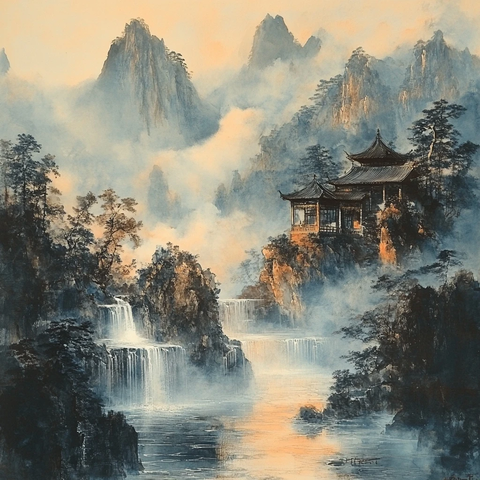 山水画