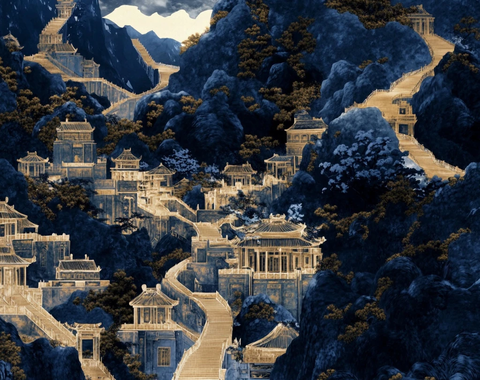 深蓝背景变灰黑