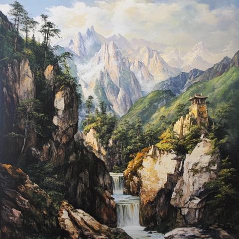 山水画