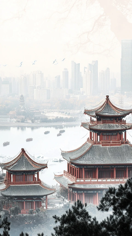 天安门广场与古建筑