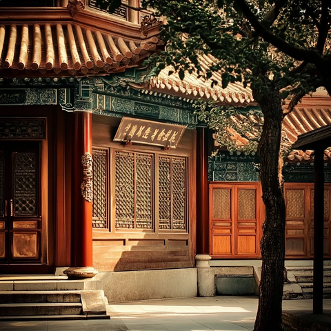 古代东方建筑风格