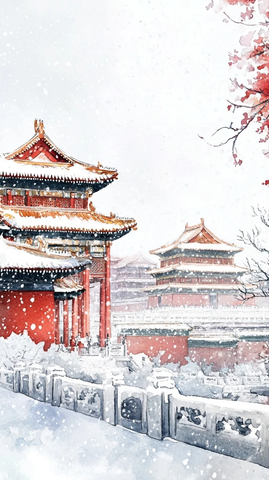 故宫雪景