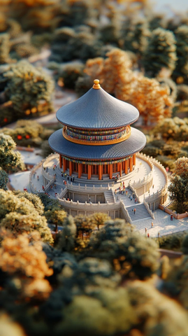 北京天坛微缩景观