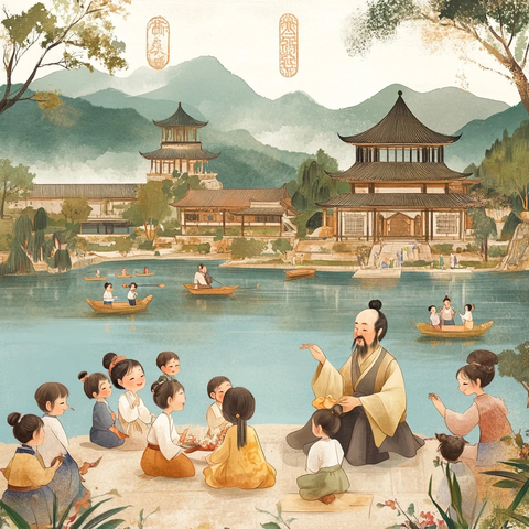 苏东坡与西湖中秋诗会