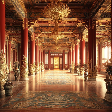 宫殿内部装饰