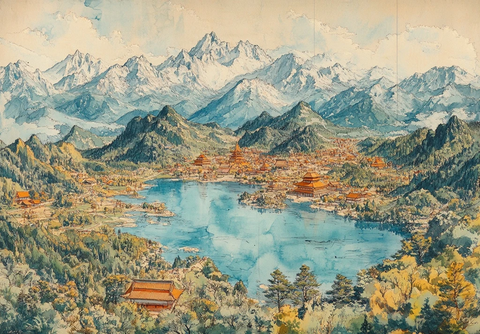 伊势神宫山脉地图