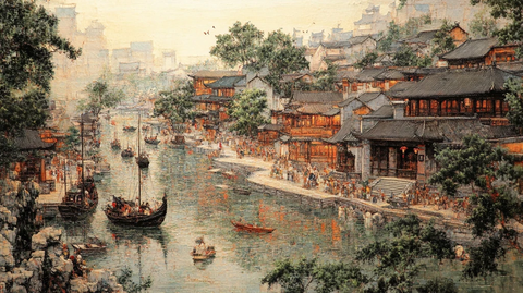 清明上河图手工艺品