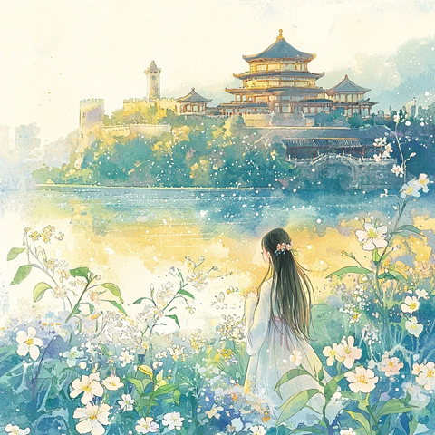 茉莉花园与秦淮河孔庙