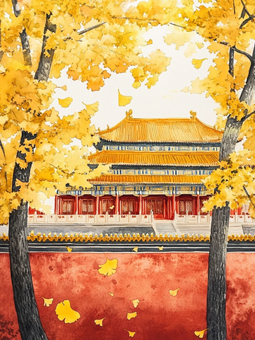 秋日故宫