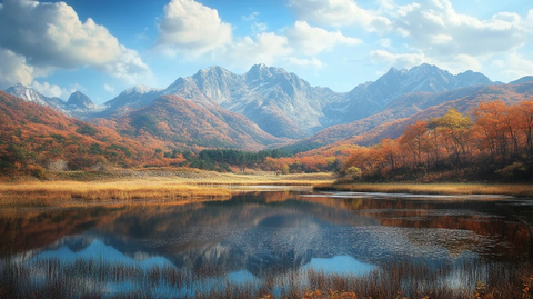 朝鲜王朝时期的广阔山脉