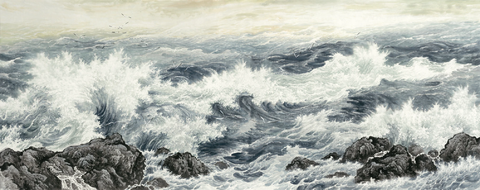 02-李平甲-观海听涛-修字修章-92x230 _1