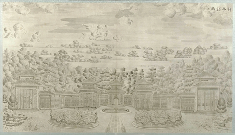[清]郎世宁-圆明园铜版画09