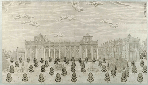 [清]郎世宁-圆明园铜版画11