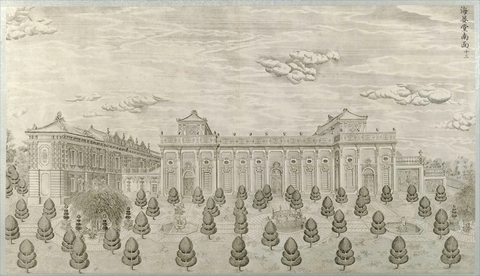 [清]郎世宁-圆明园铜版画13