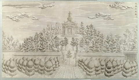 [清]郎世宁-圆明园铜版画18