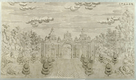 [清]郎世宁-圆明园铜版画19