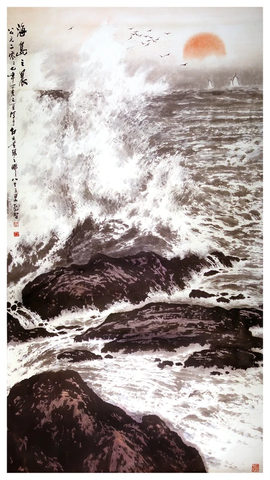 何冠智 海岛之晨 