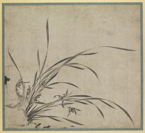 元 普明 兰图 50x54