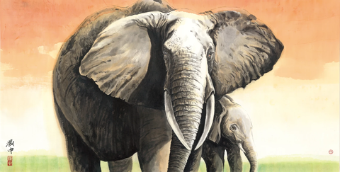 刘中大象3耳朵ok 