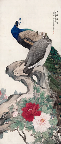 刘奎龄-上林春色图 