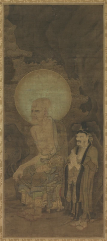 南宋 金大受 十六罗汉图绢本东京 172x77(2)