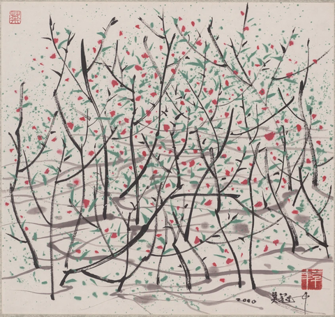 吴冠中-春 