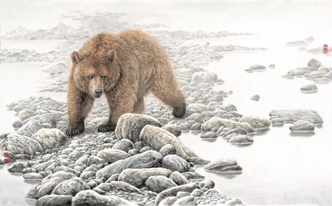 唐坚-004-棕熊-ca0709012 