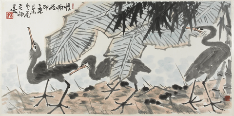 忆雨后即景 55×27 