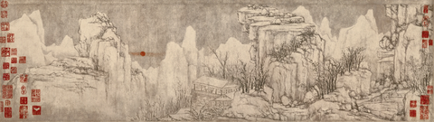 快雪时晴图 画芯副本