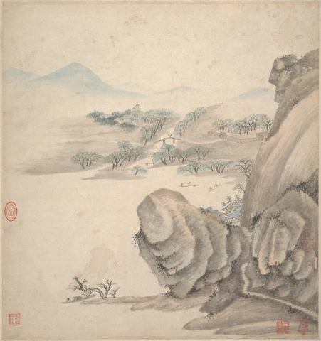 明清 王鉴 湘碧居士仿古册 (11)