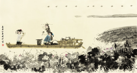 曾晓浒画意 江南 