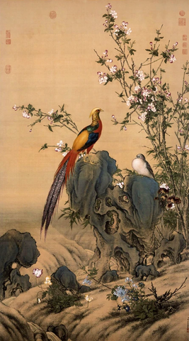 清 郎世宁 锦春图