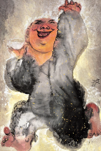 王佳楠-020-惟酒忘忧图-ca0710023 