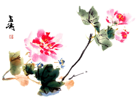 王雪涛《芙蓉》1 