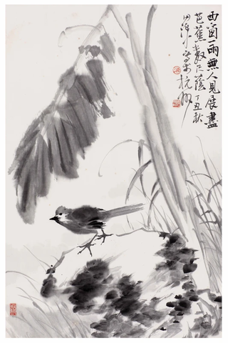 田源 西窗一雨无人见 