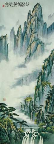 石舟 黄山立马峰 