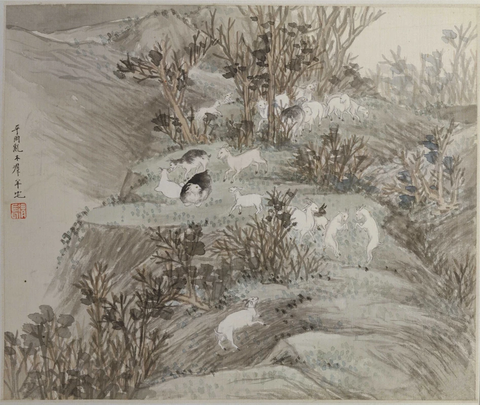 第六开：平冈乱木群羊宅