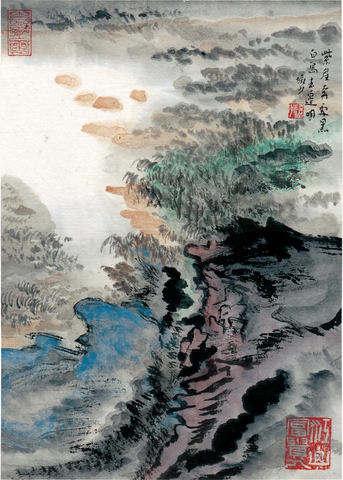 紫崖白鸟23x32 