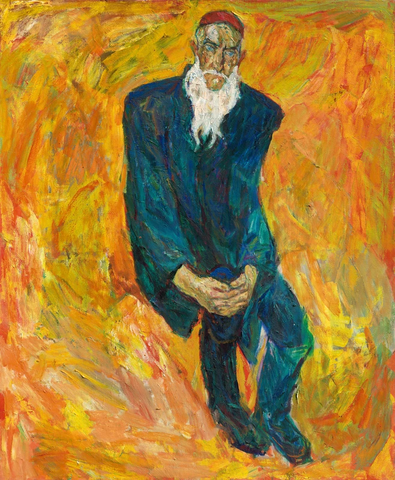 罗尔纯-新疆老人 