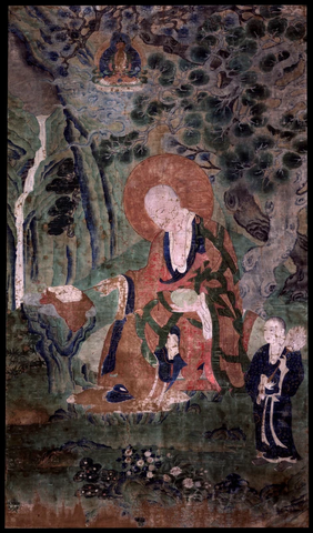 罗汉Pindola Bharadvaja 布鲁克林博物馆