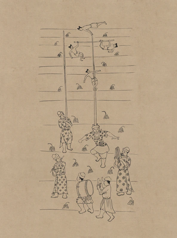 莫高窟156窟 晚唐 宋国夫人出行图 (3) 